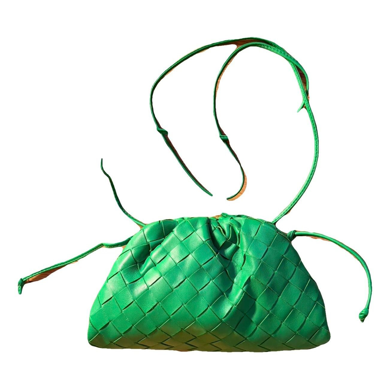 Pouch leather crossbody bag