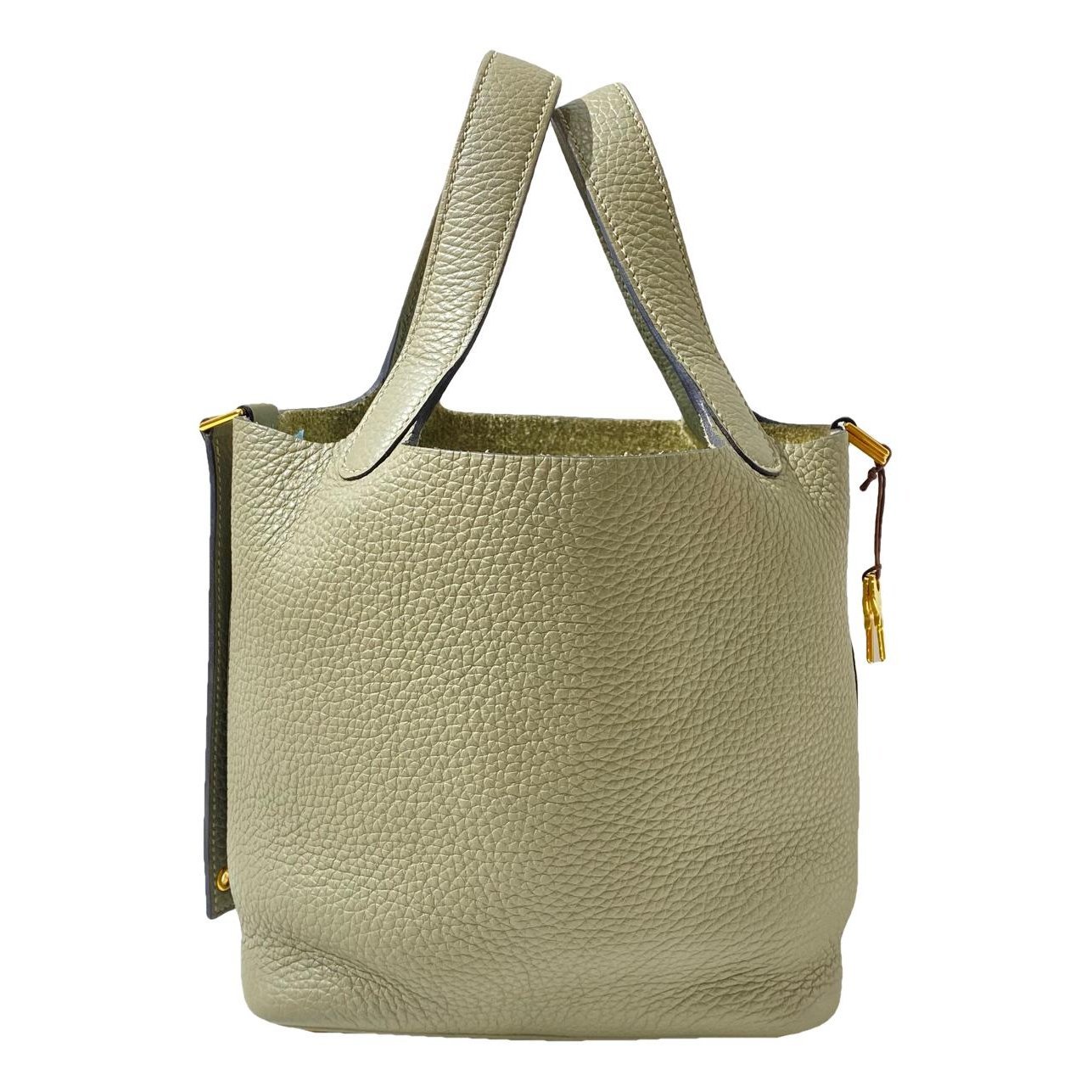 Picotin leather handbag