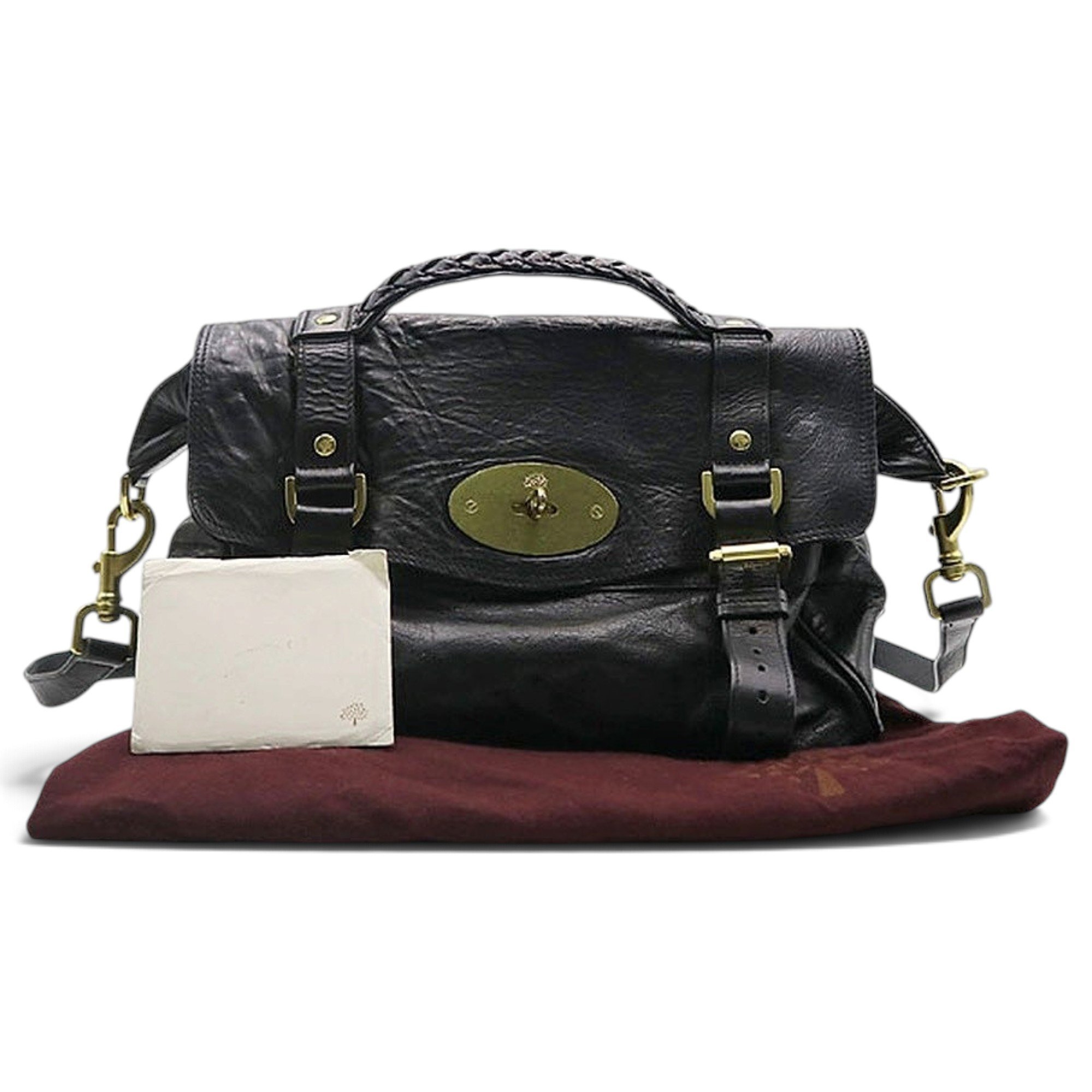 Alexa leather tote