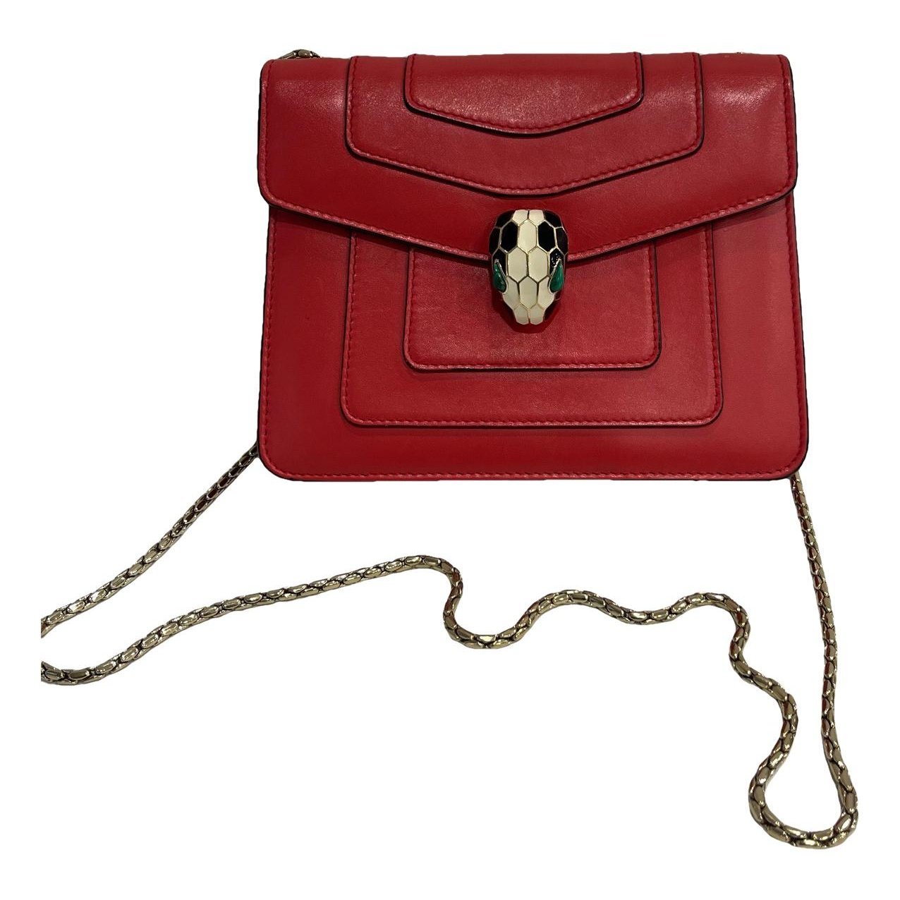 Bvlgari Serpenti leather crossbody bag
