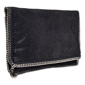 Stella McCartney Falabella leather clutch bag