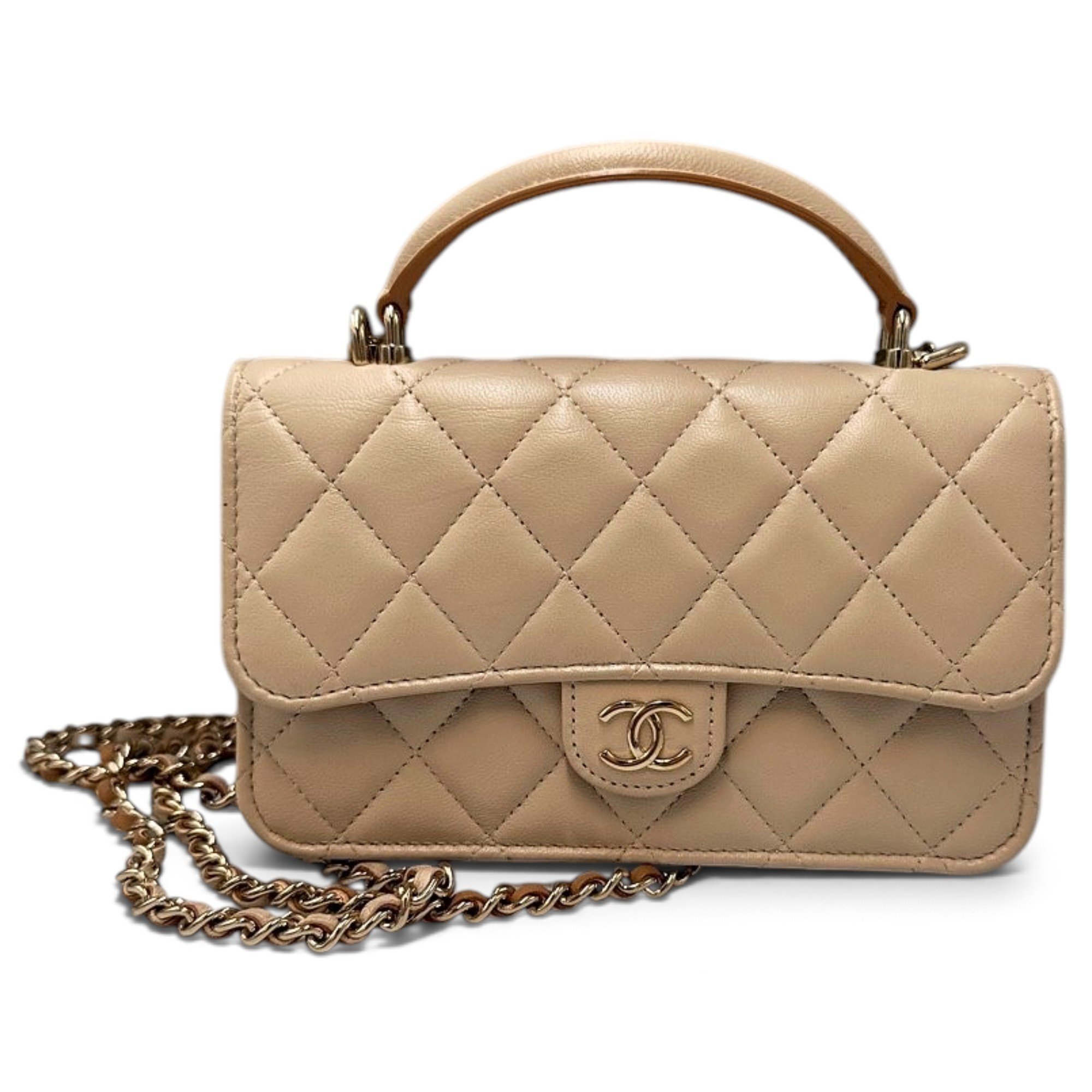 Leather handbag