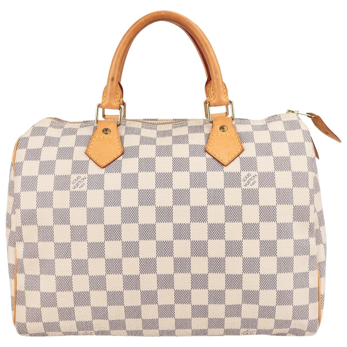 Speedy leather handbag