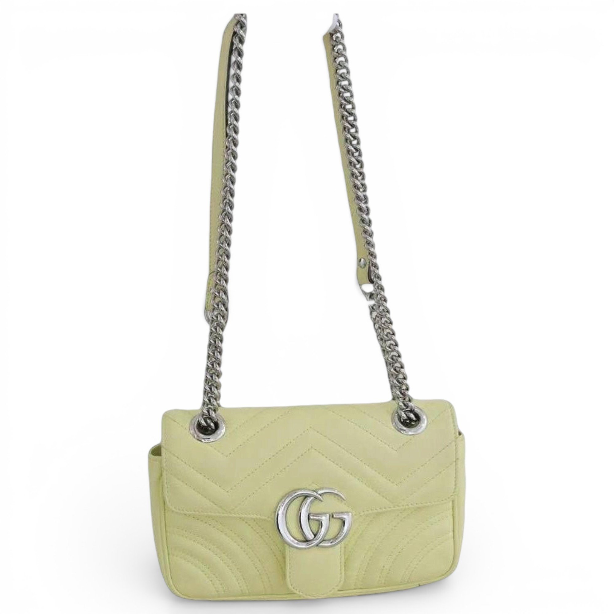 GG Marmont Flap leather crossbody bag