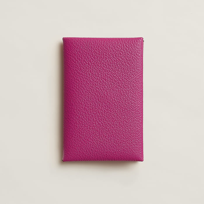 Rose Pourpre Calvi Card Holder
