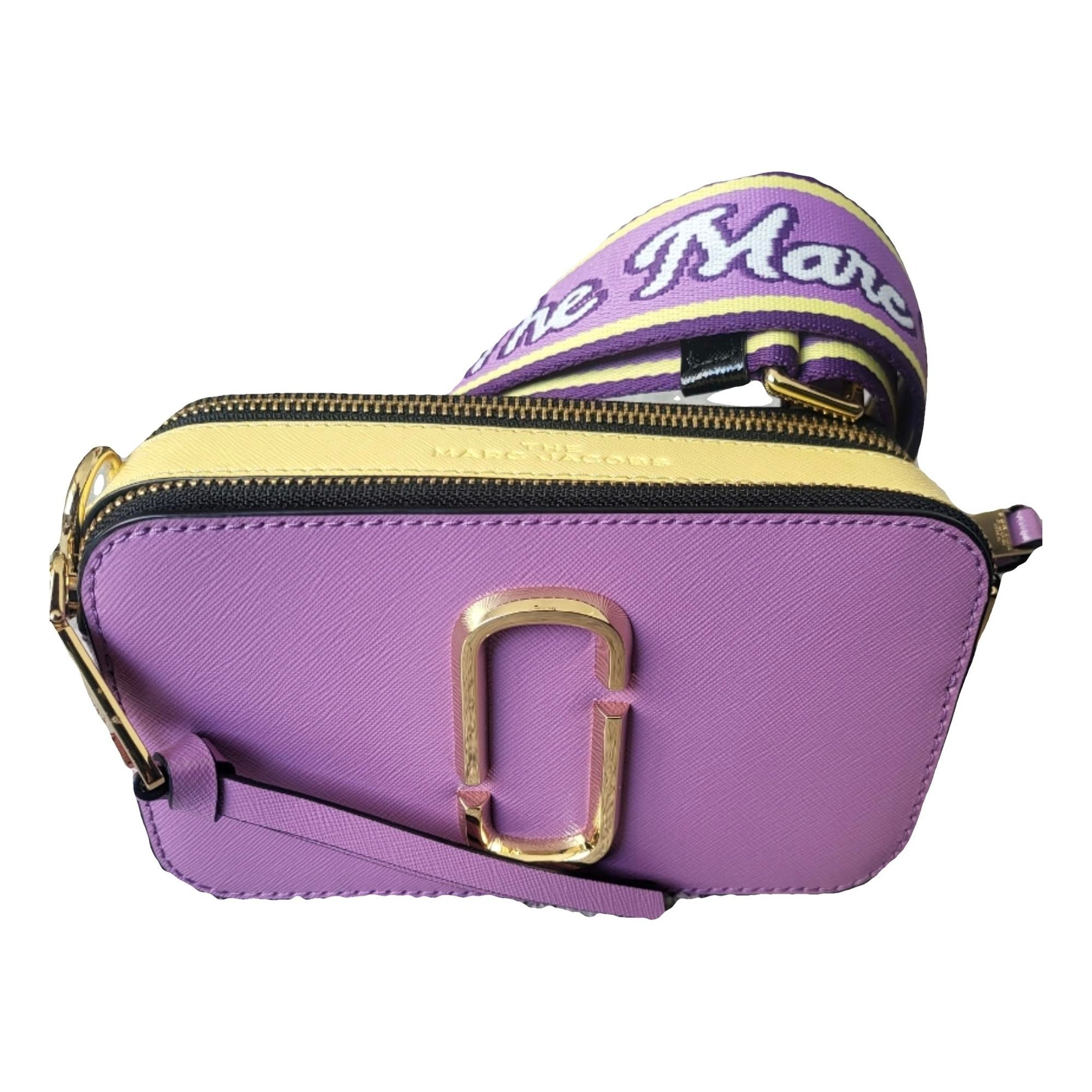 Marc Jacobs Snapshot leather clutch bag