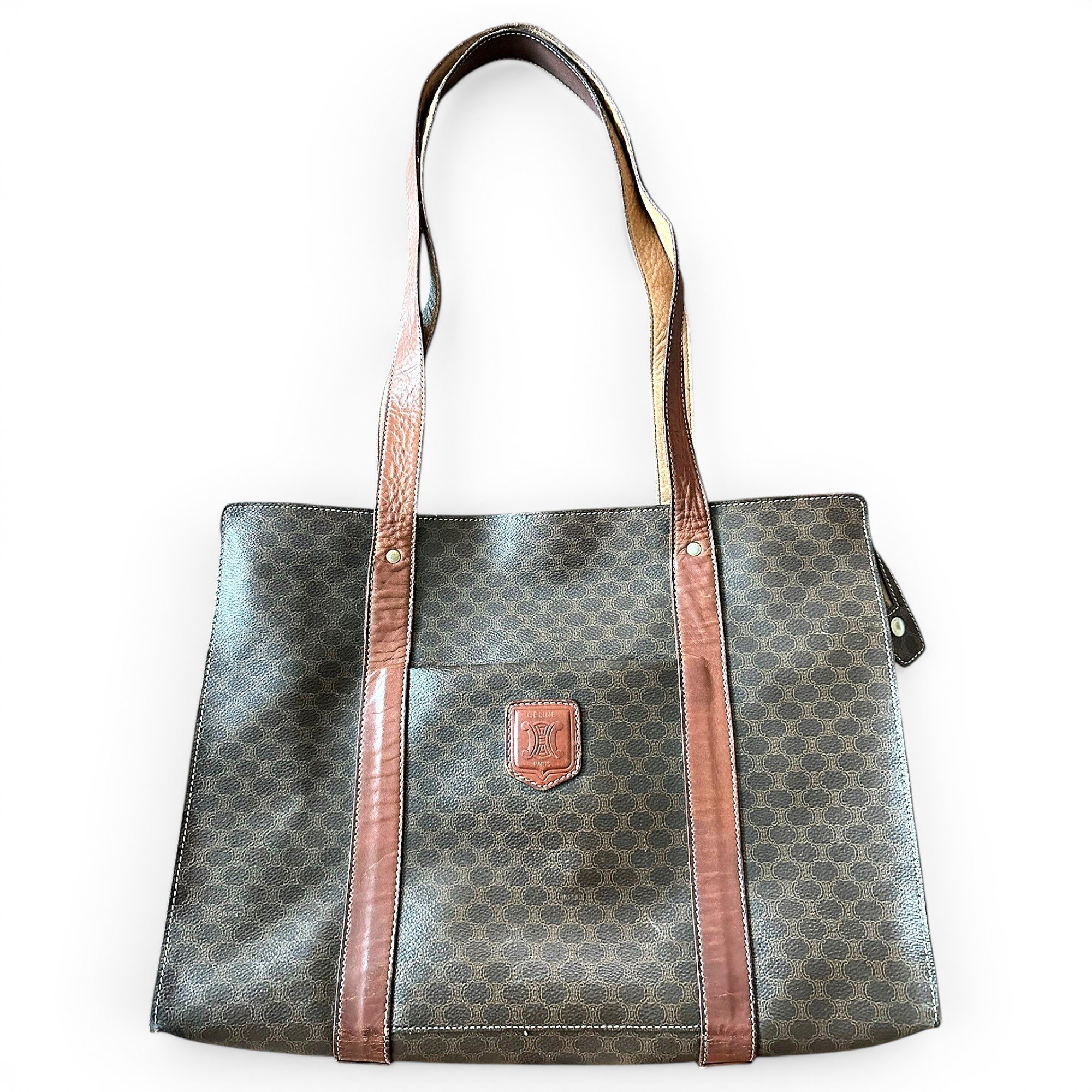 Leather handbag