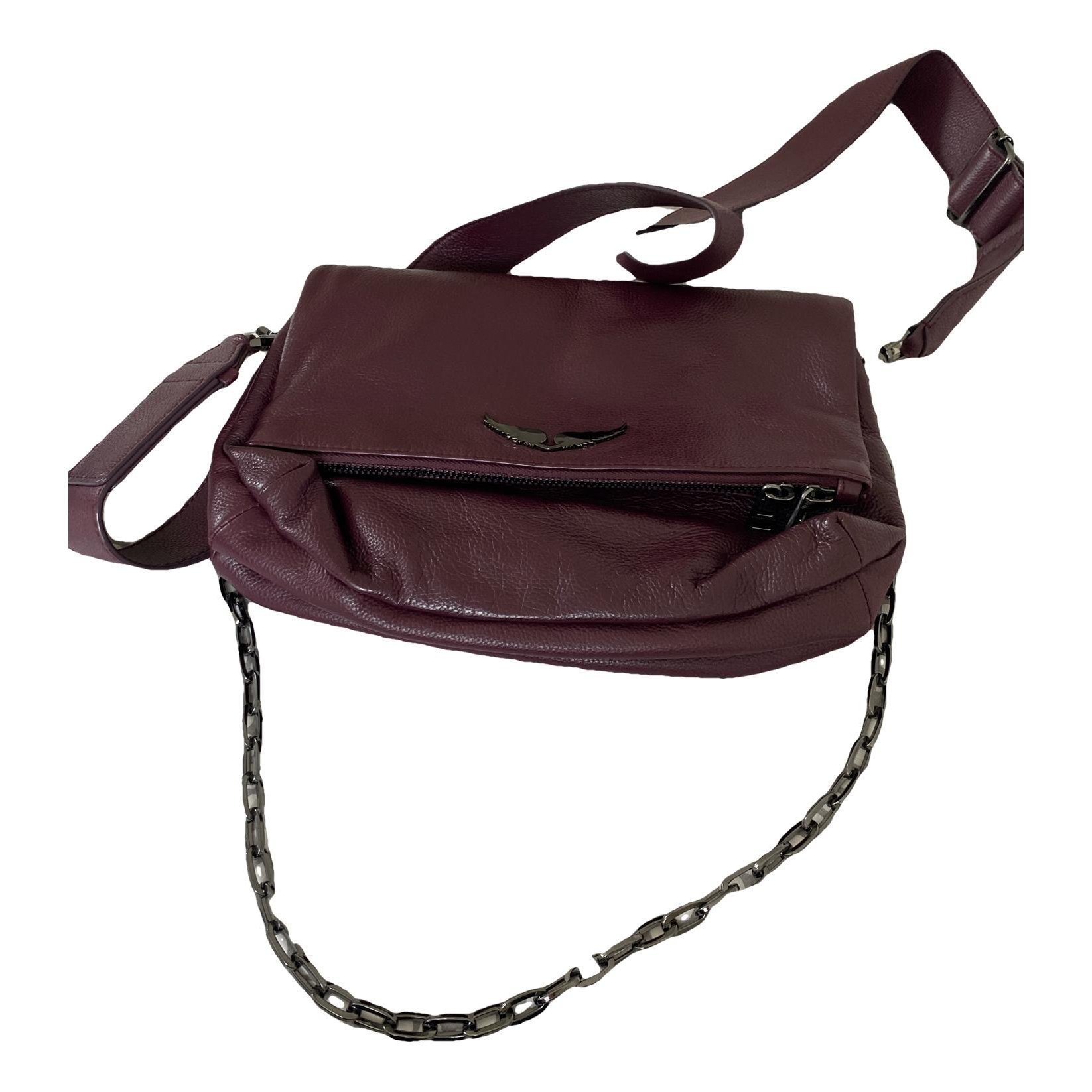 Leather crossbody bag