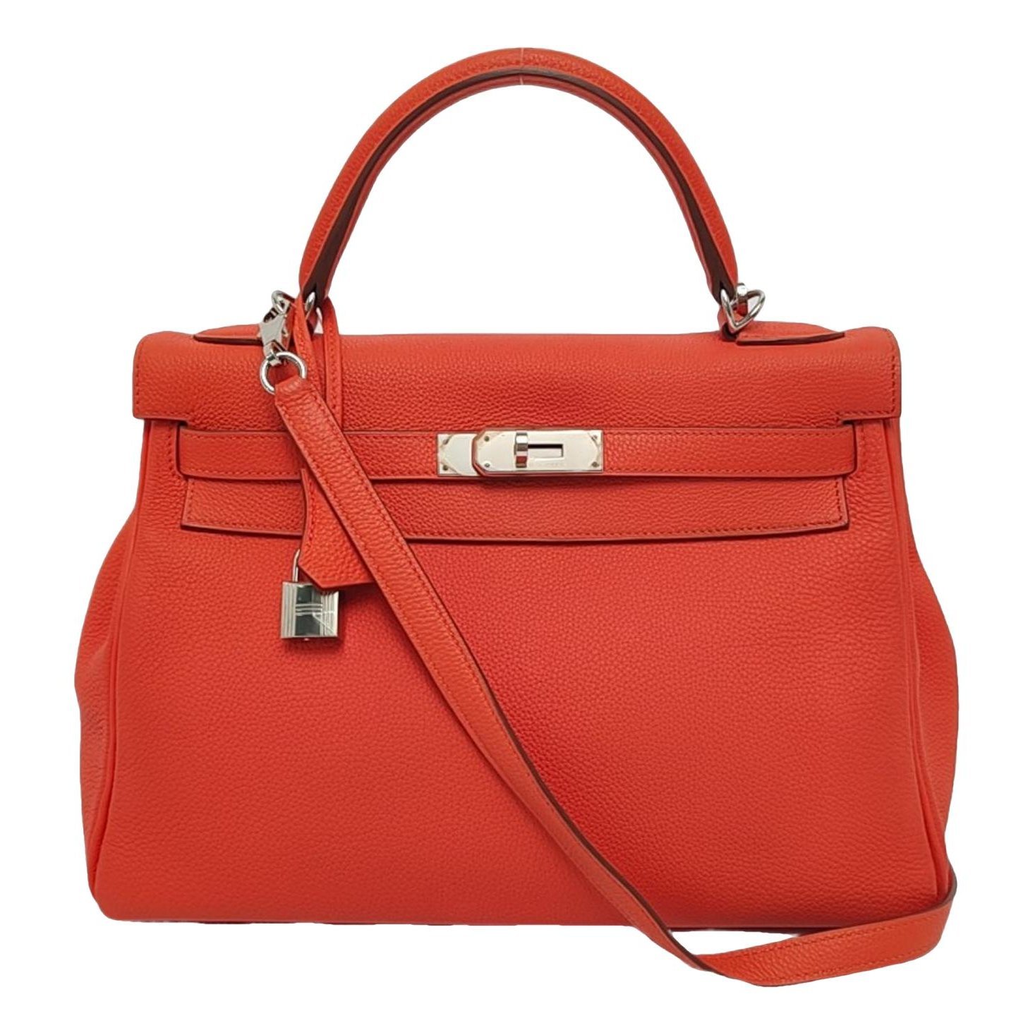 Kelly 32 leather handbag