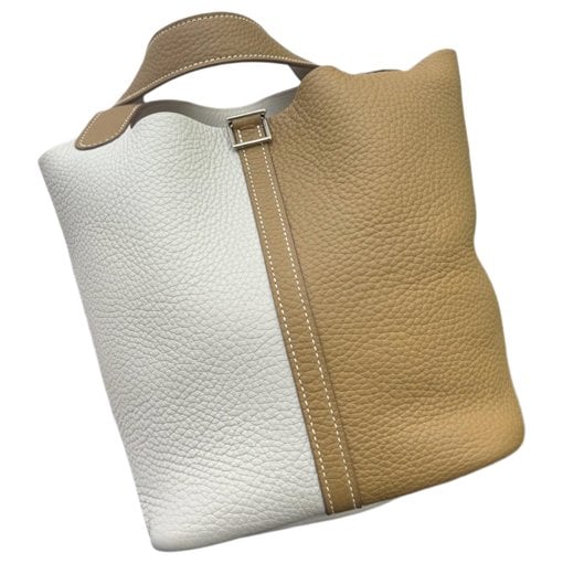 Picotin leather handbag