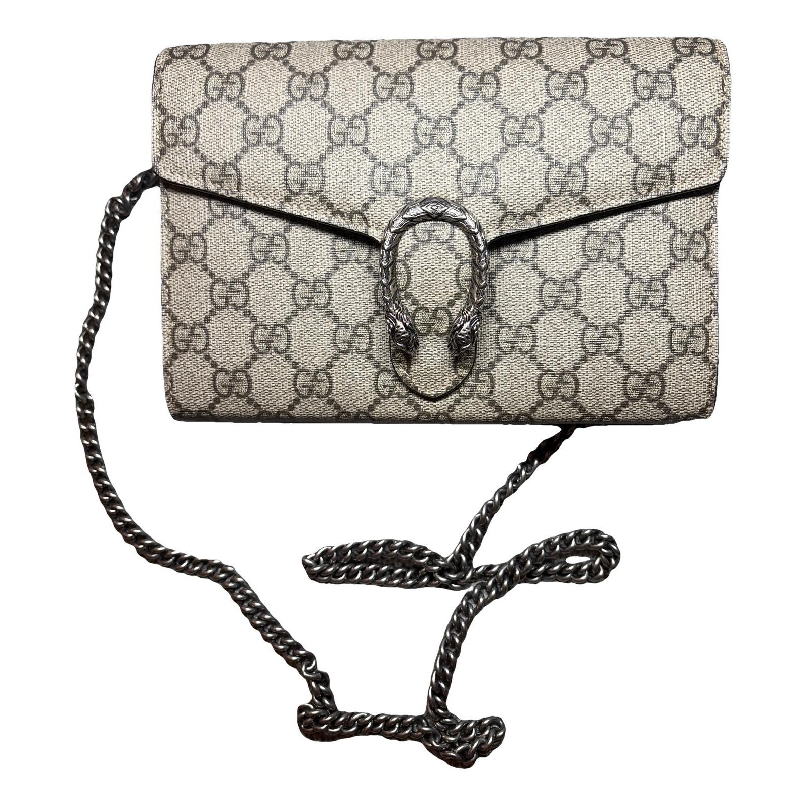 Dionysus Chain Wallet leather crossbody bag