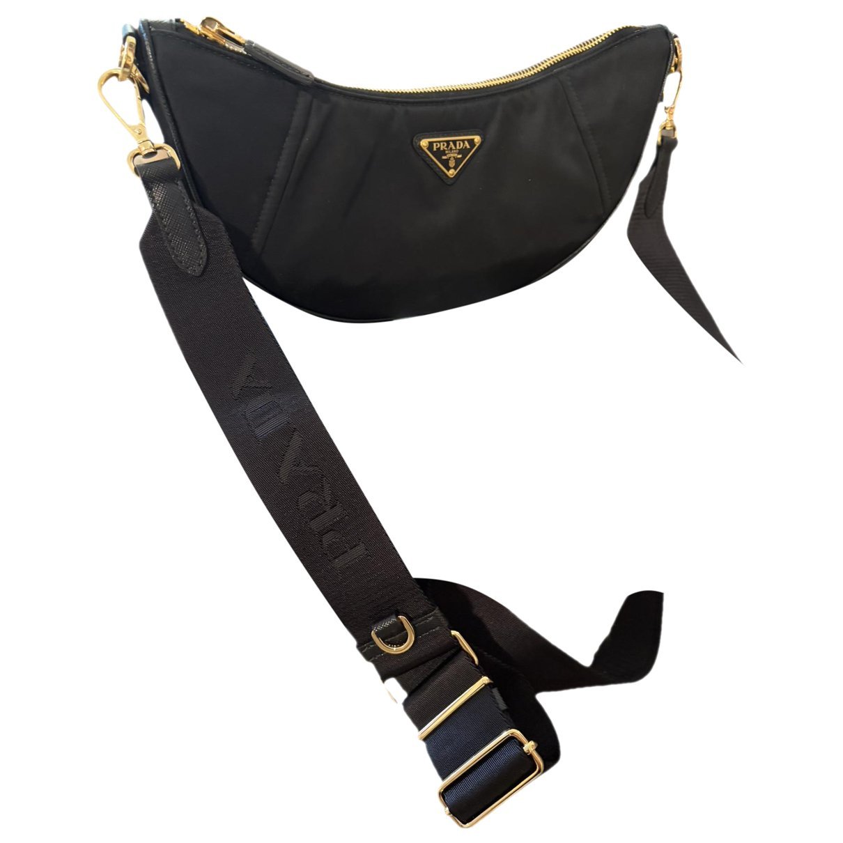 Re-edition leather handbag