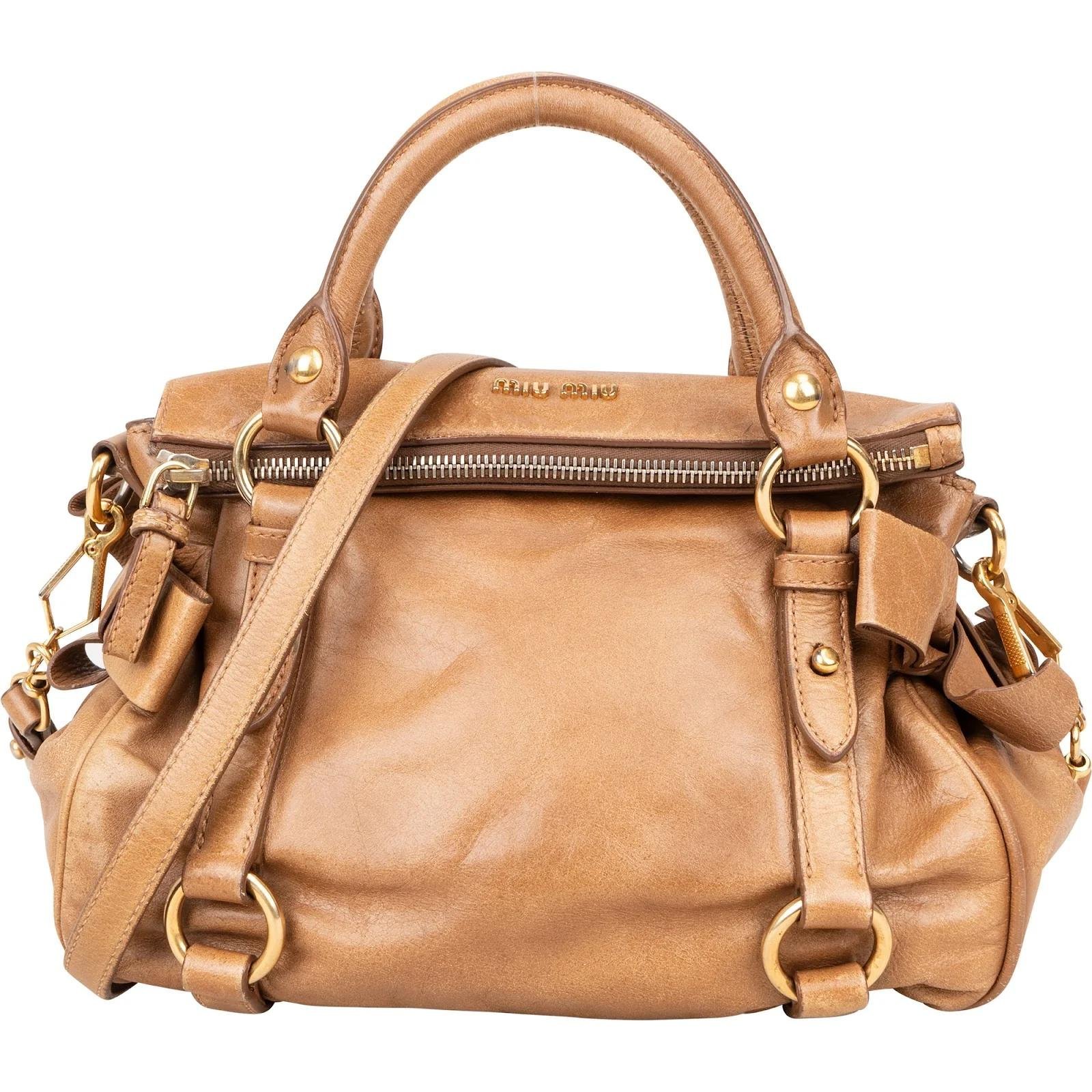 Vitello leather handbag