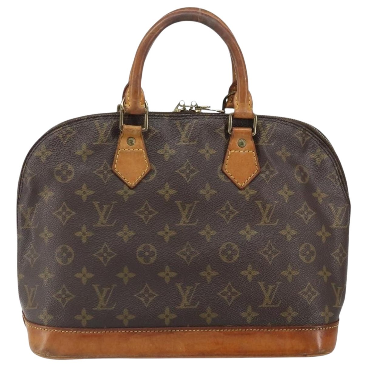 Alma leather handbag