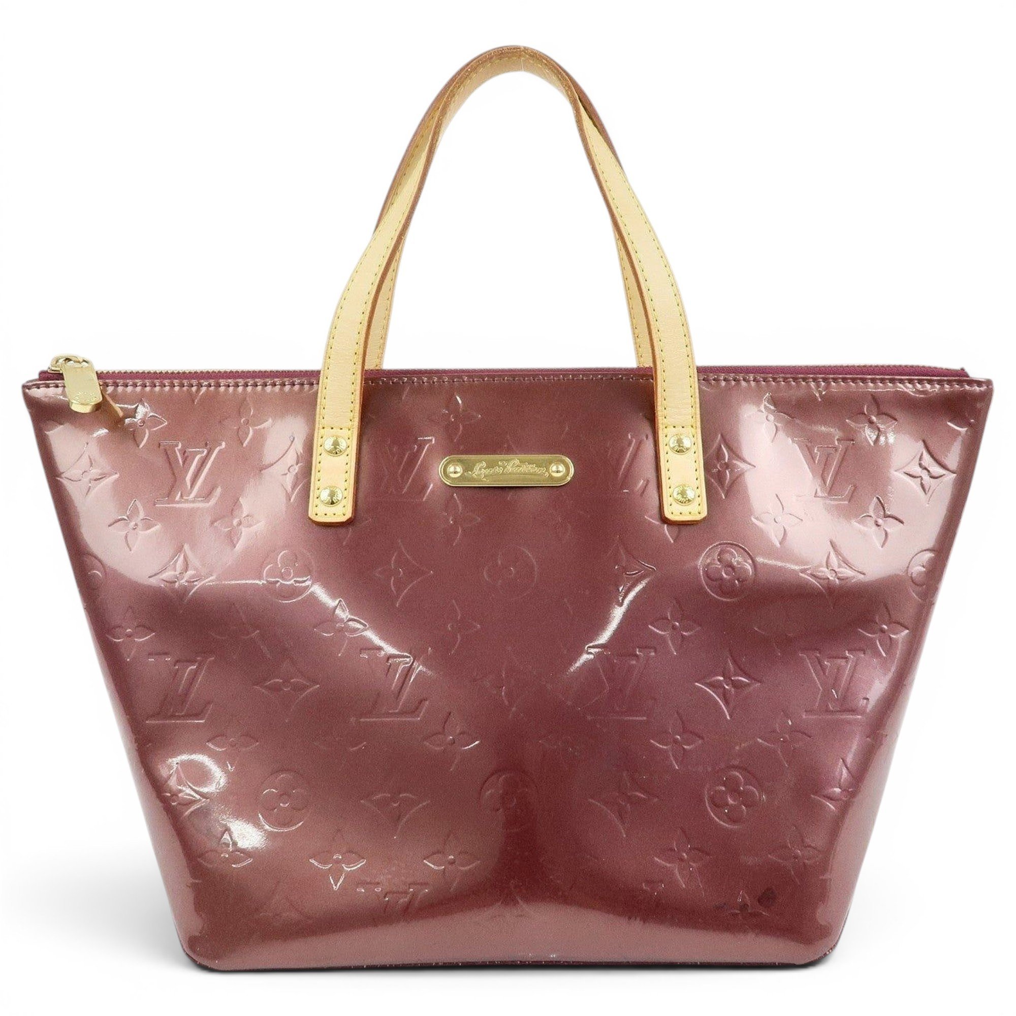 Bellevue patent leather handbag