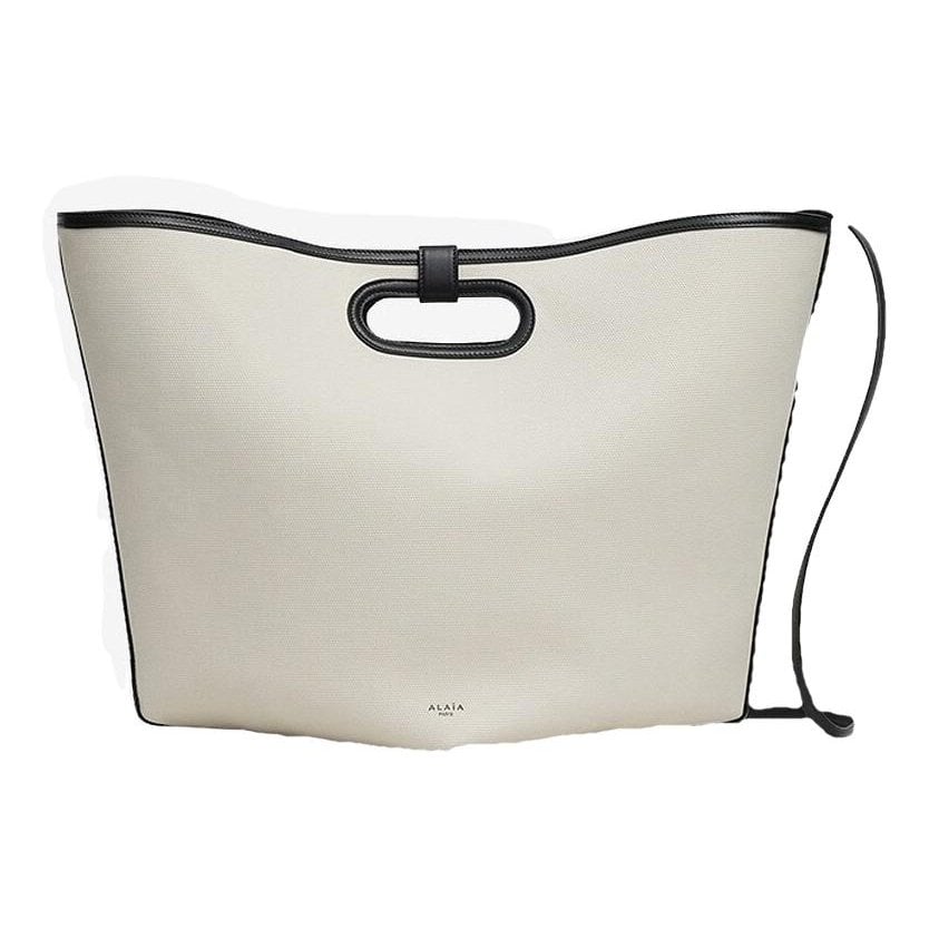 Leather tote
