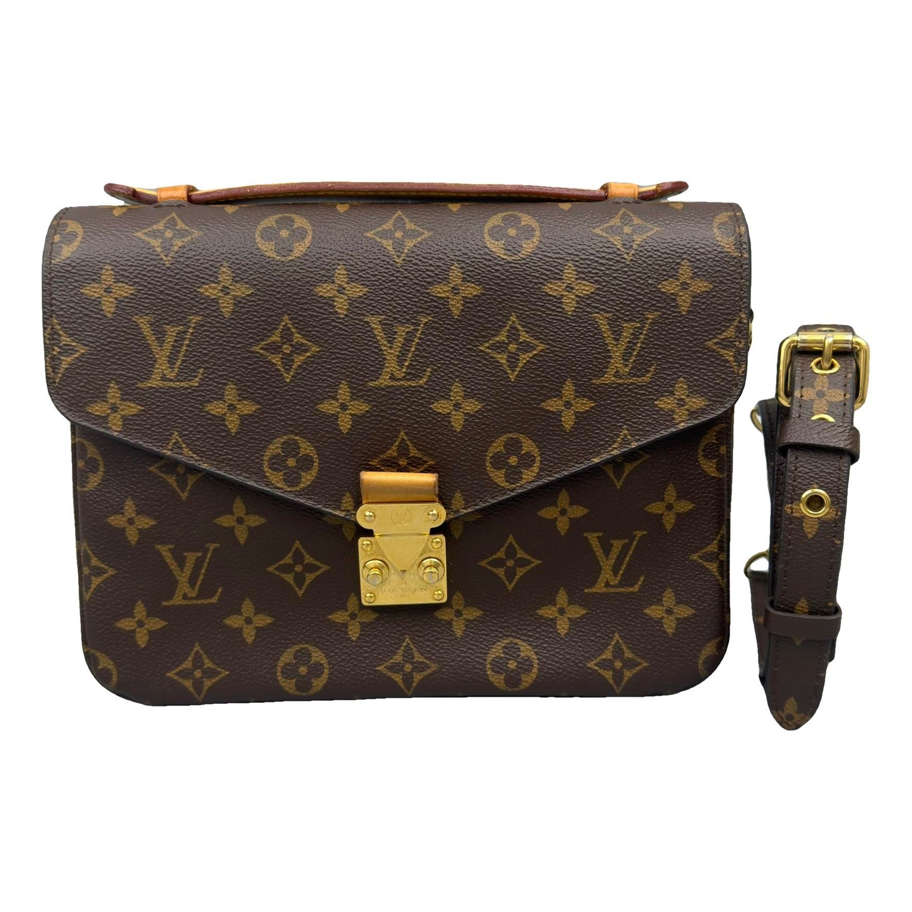 Metis leather handbag