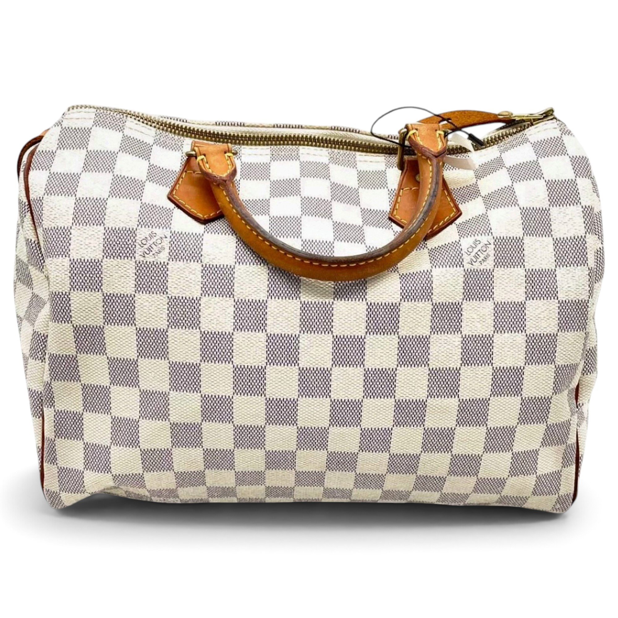 Speedy leather handbag
