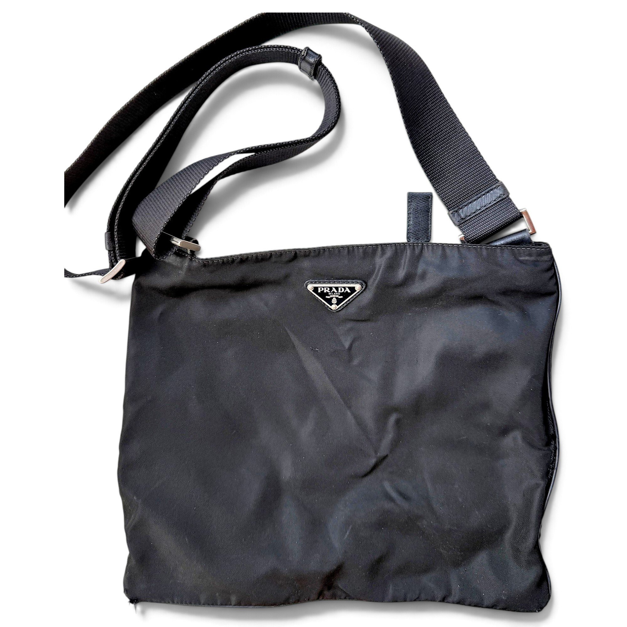 Re-Nylon crossbody bag