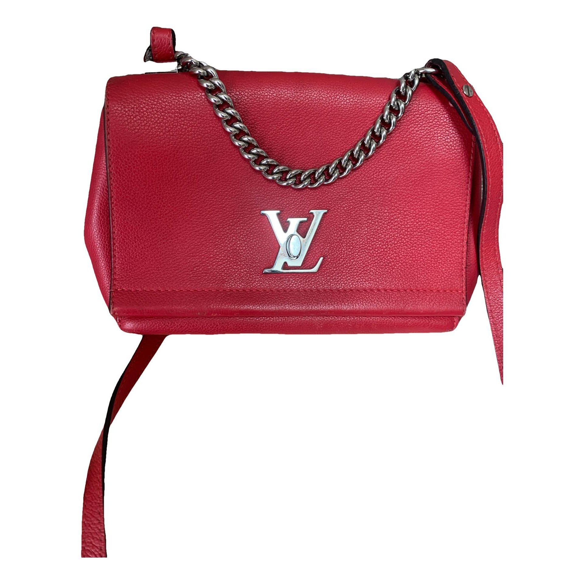 Lockme leather crossbody bag