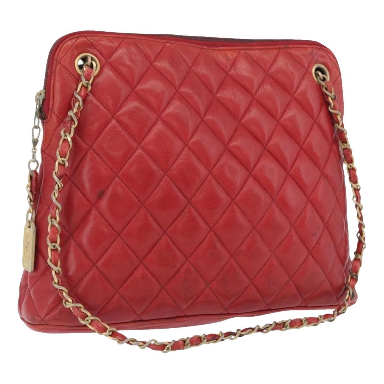 Leather handbag
