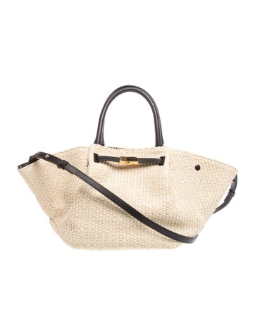 Raffia Crossbody Bag