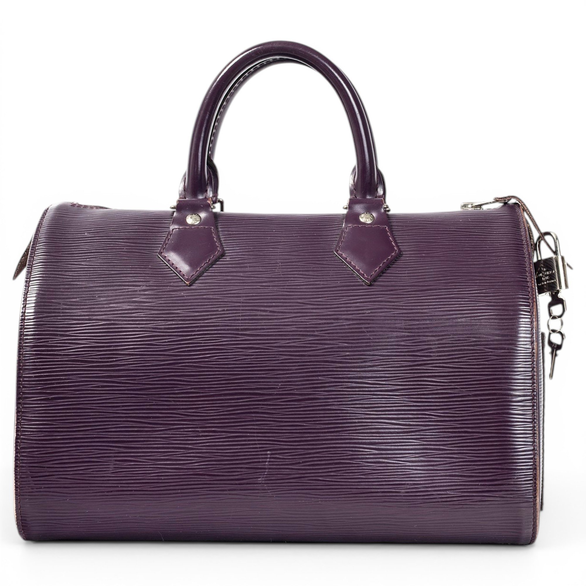 Speedy leather handbag