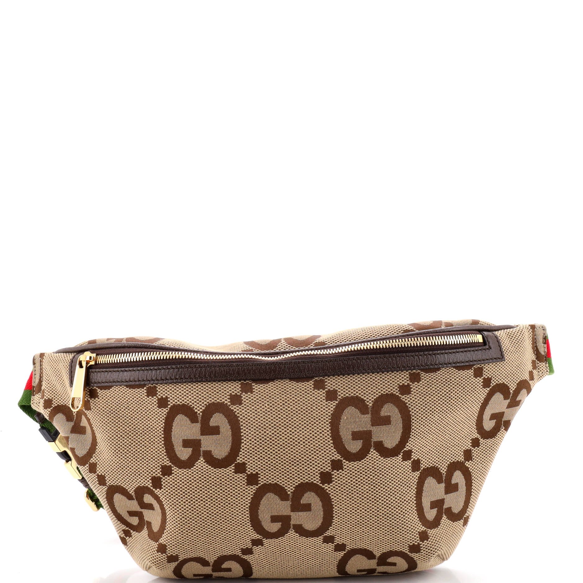 Belt Bag Jumbo GG Canvas with Leather Large