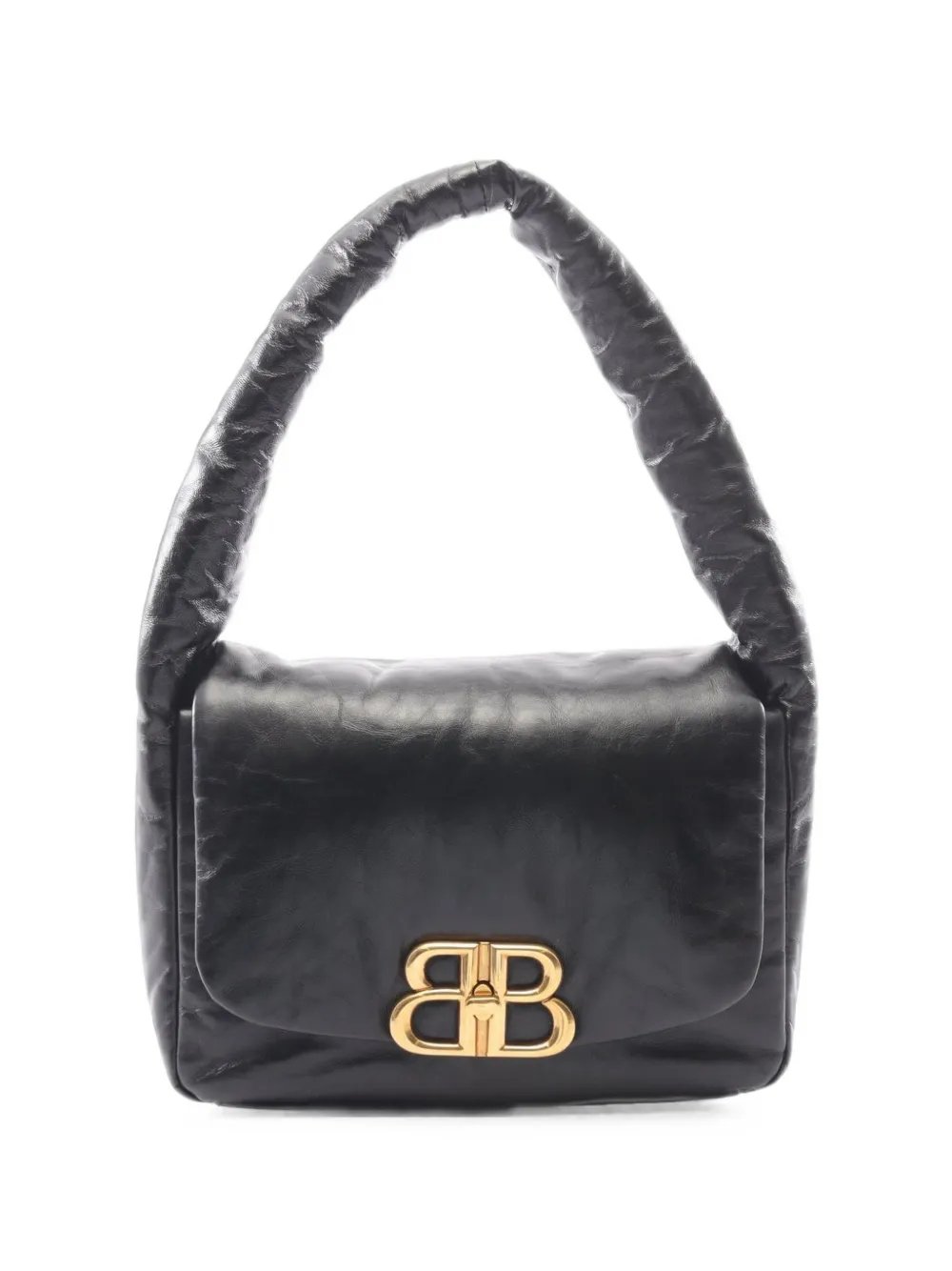 2010s Monaco BB logo shoulder bag