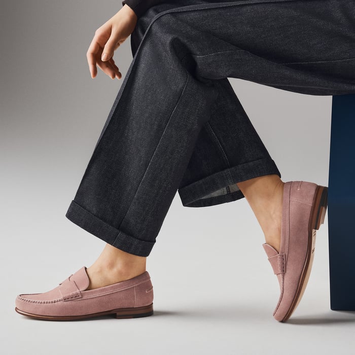 Rose Antique Kennedy Loafer