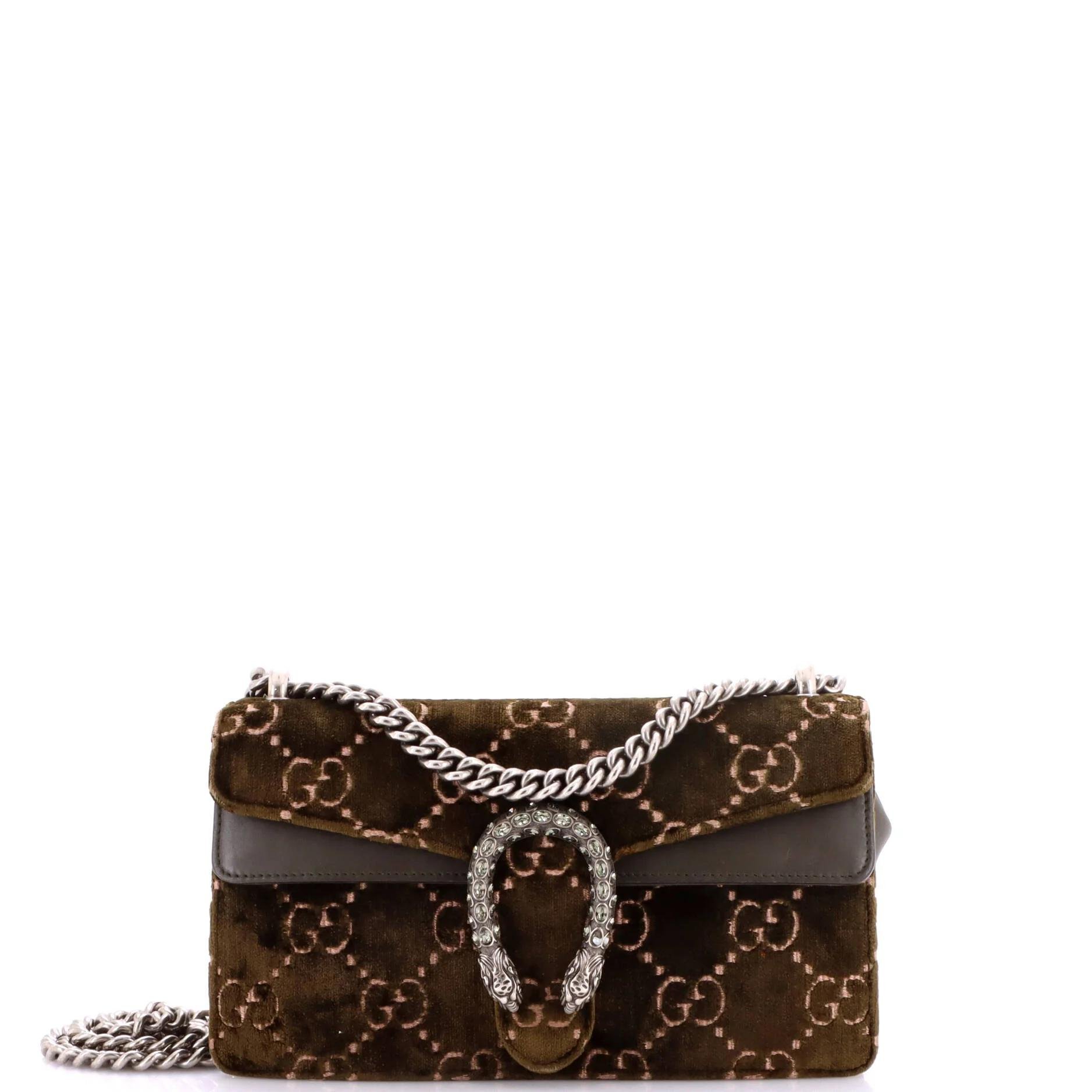 Velvet handbag