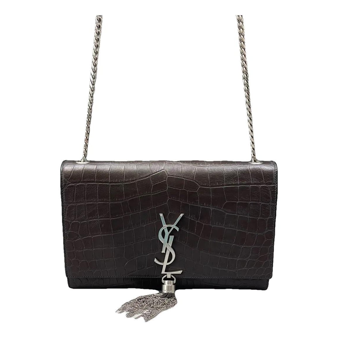 Pompom Kate leather crossbody bag