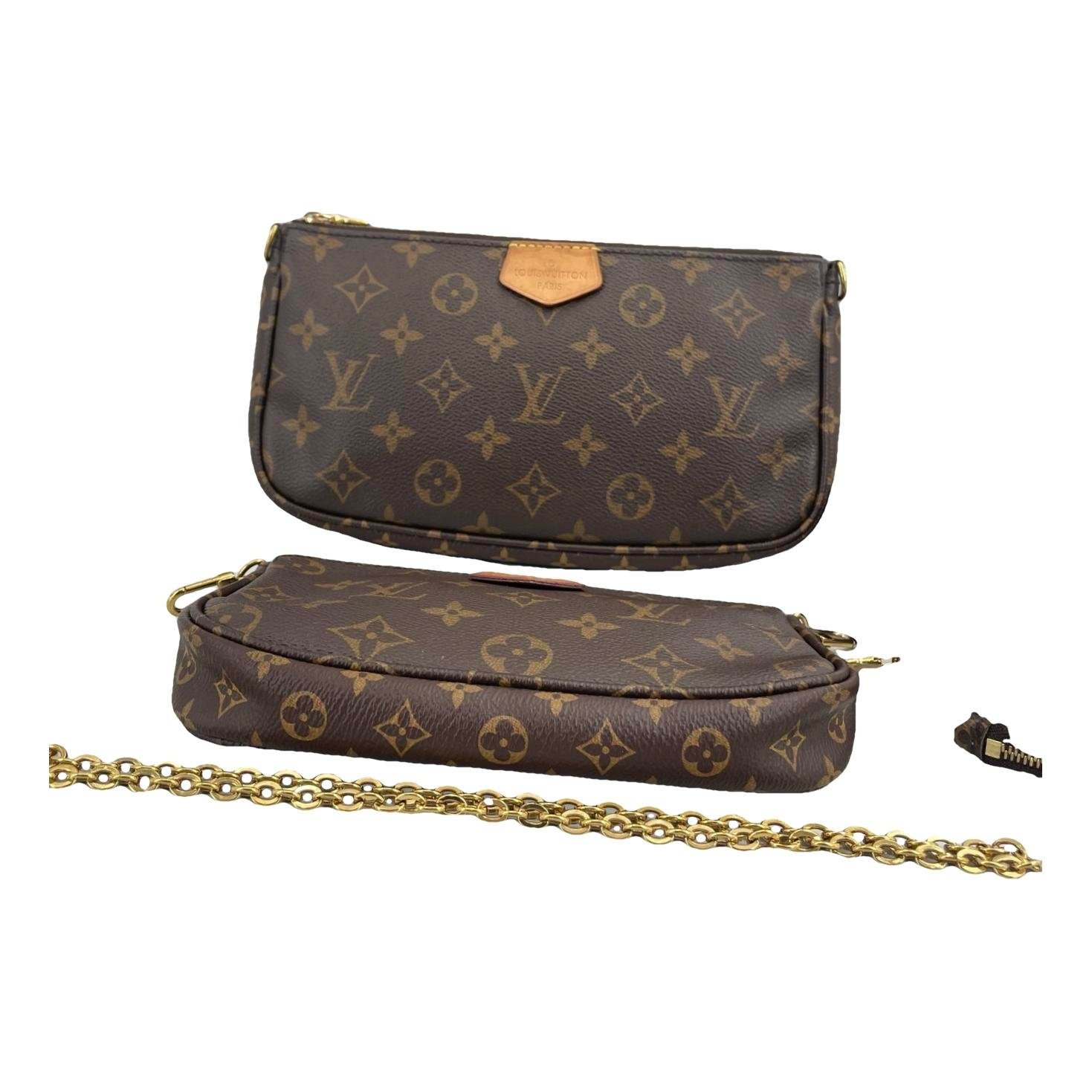 Multi Pochette Accessoires leather handbag