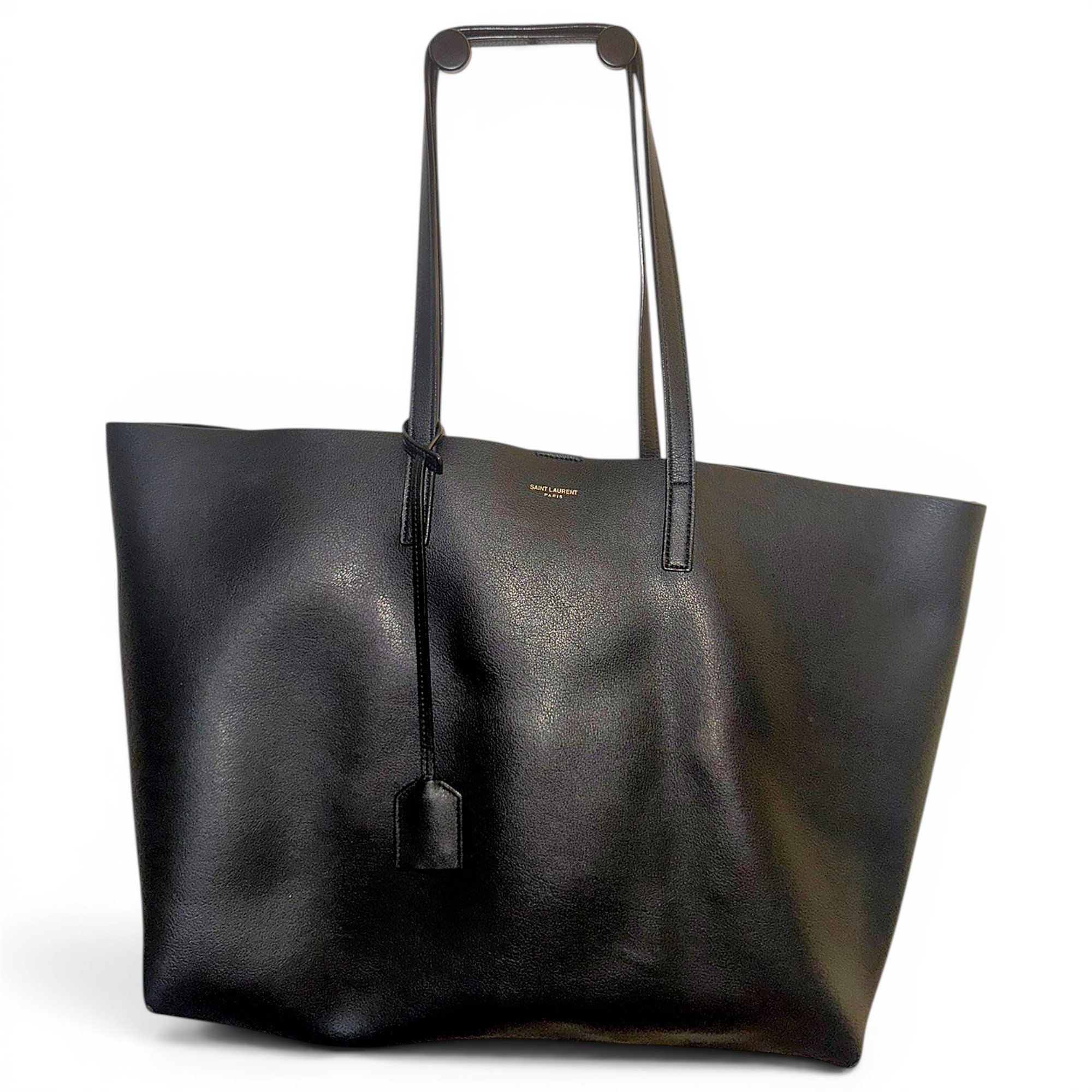 Leather tote