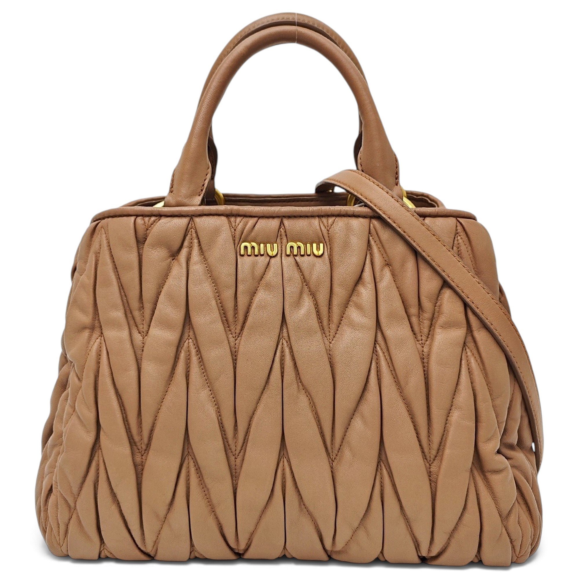 Leather handbag