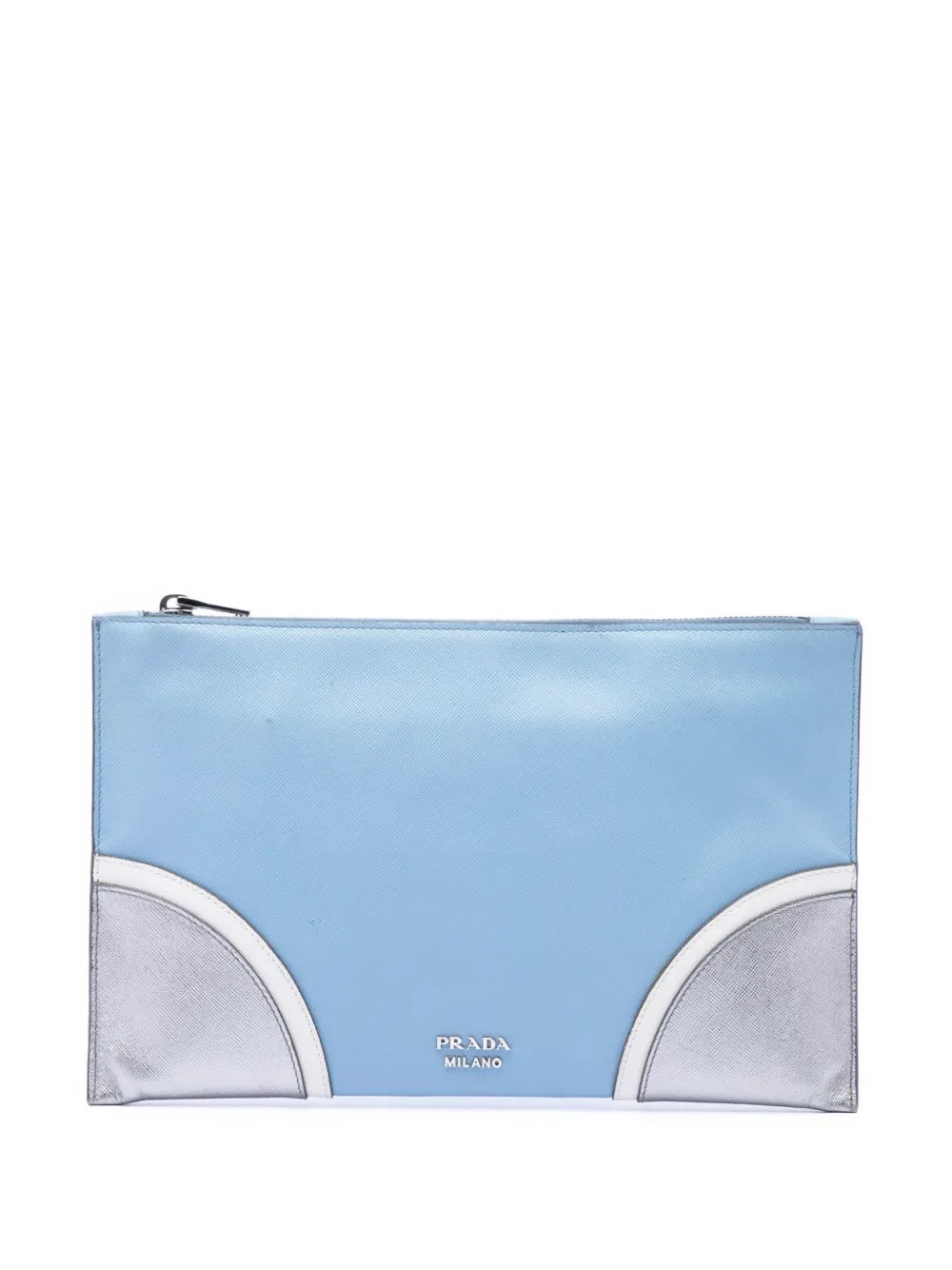 2010-2026 Tricolor Saffiano clutch bag