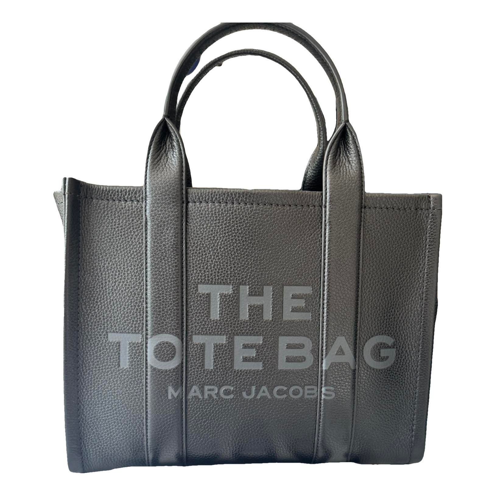 The Tag Tote leather tote