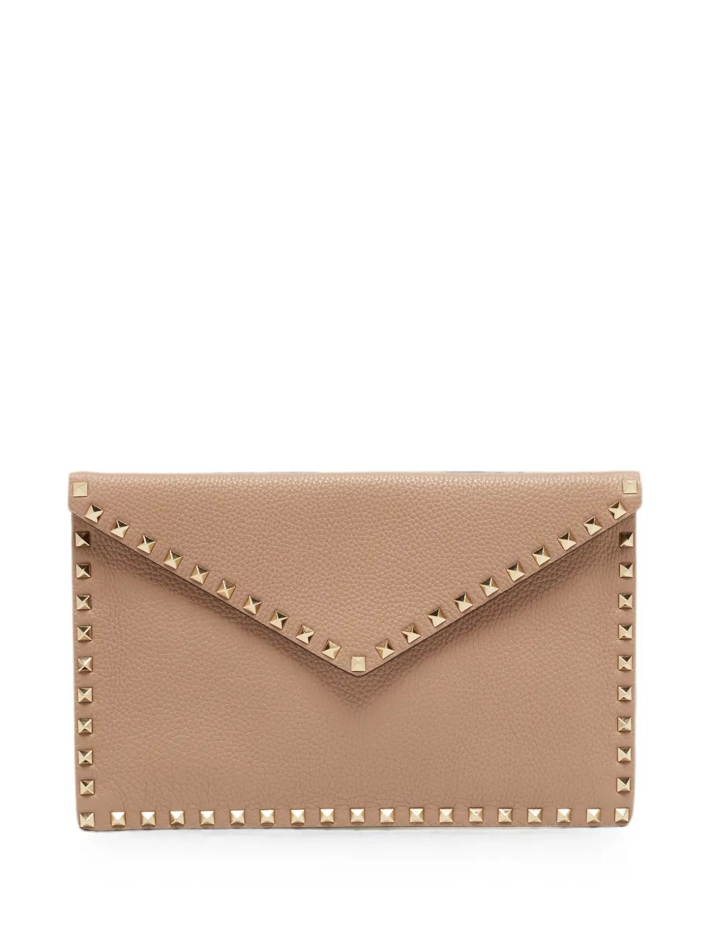 Rockstud clutch bag