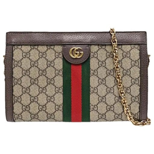 Ophidia leather crossbody bag