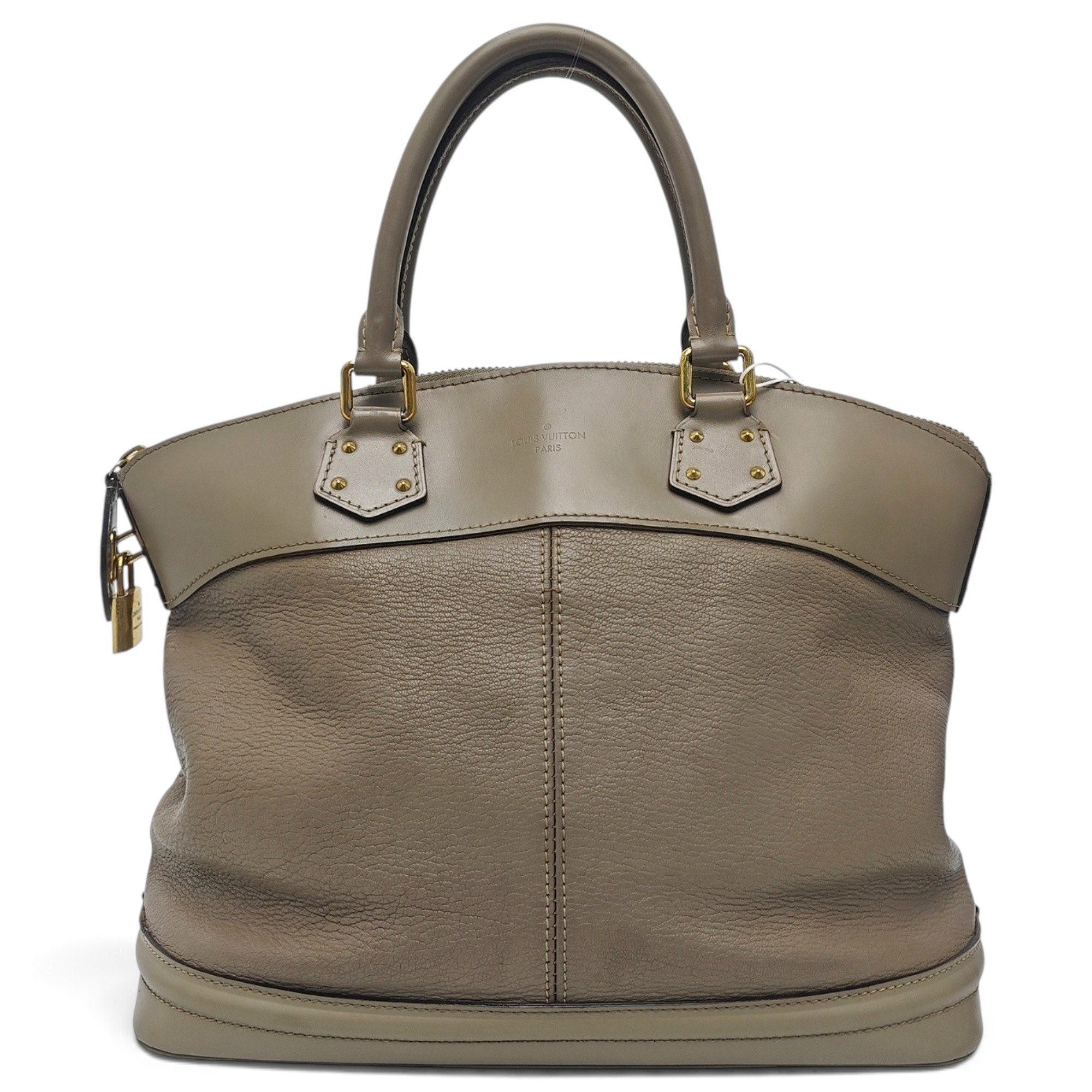 Lockit leather handbag