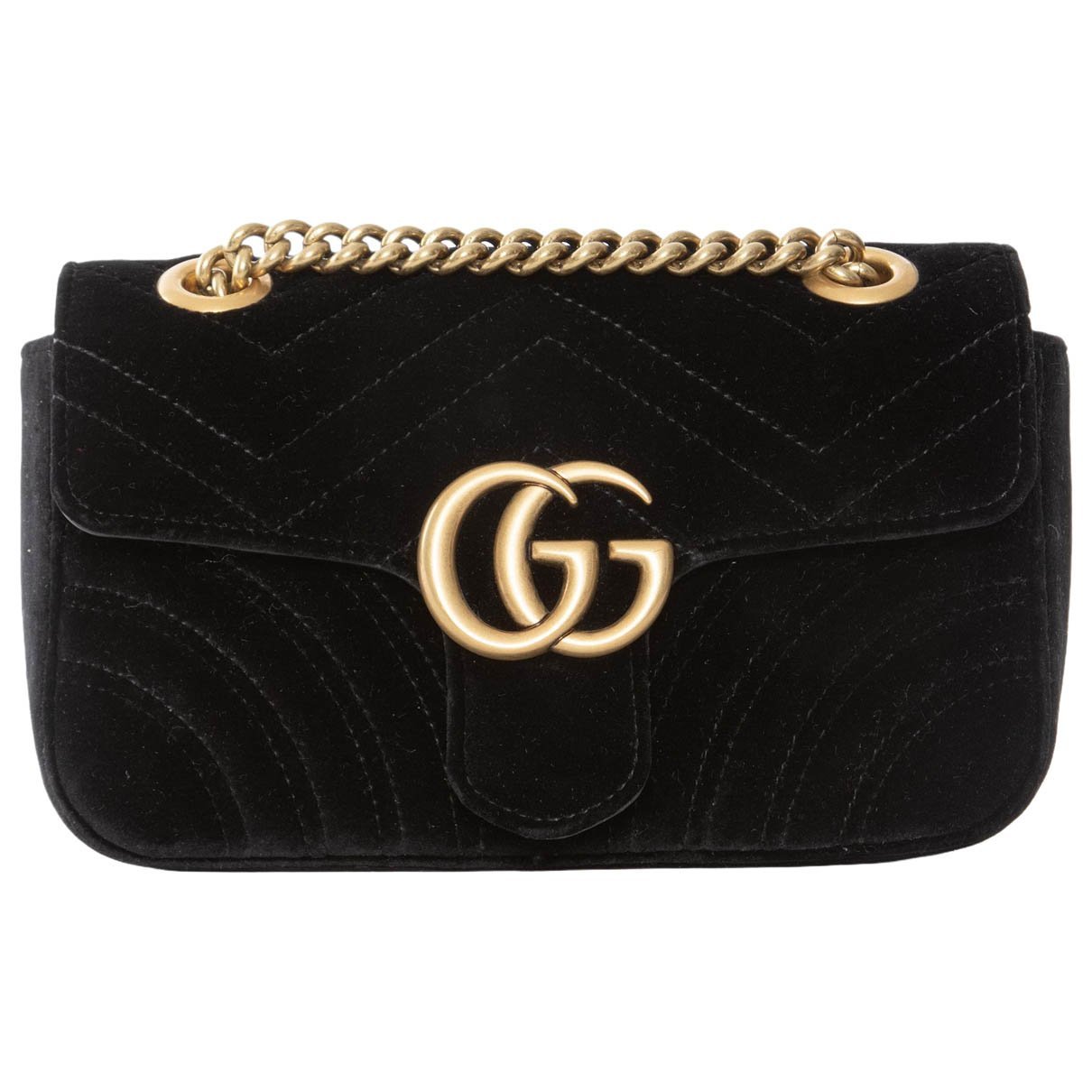 GG Marmont velvet handbag