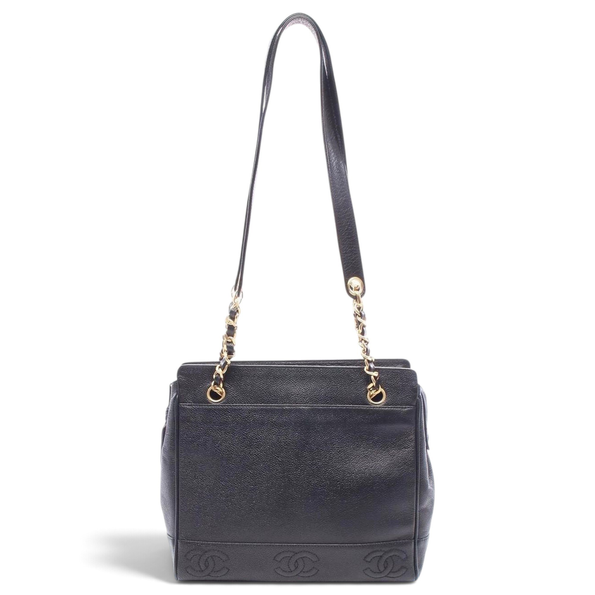 Leather tote