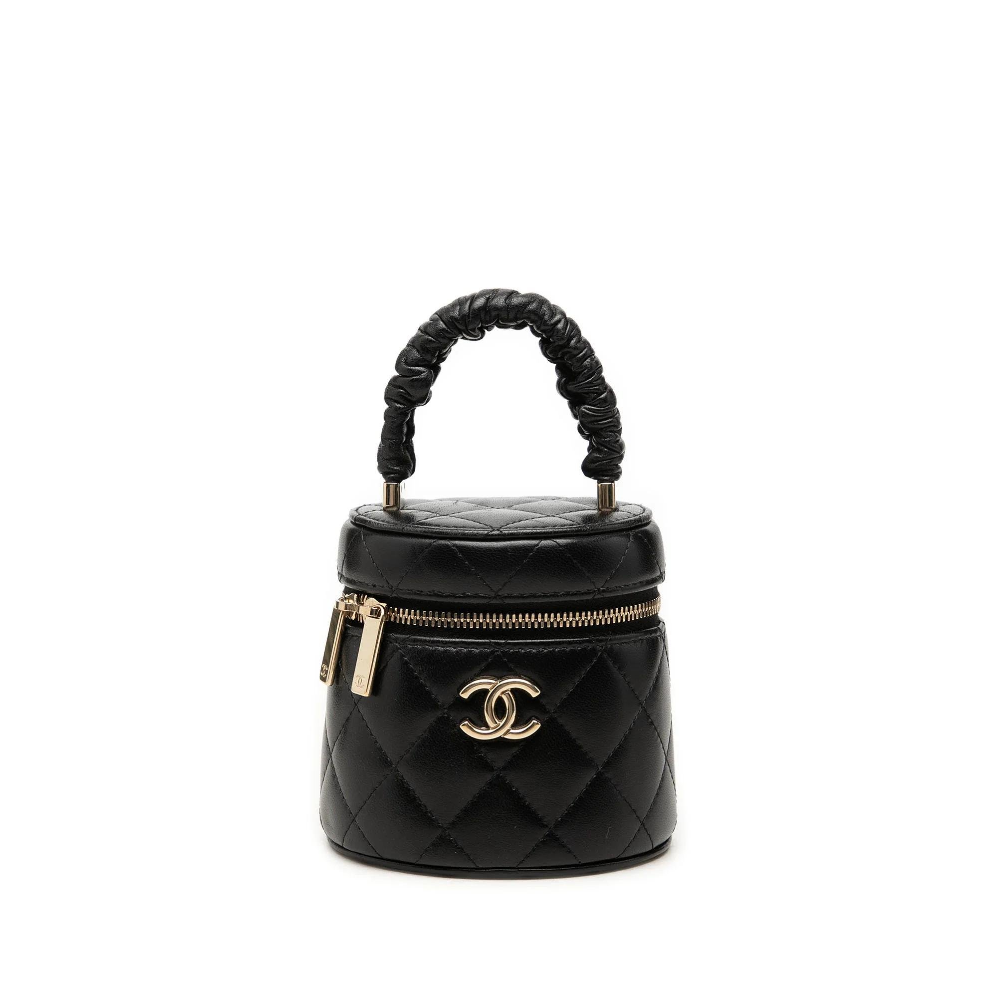 Vanity leather bag