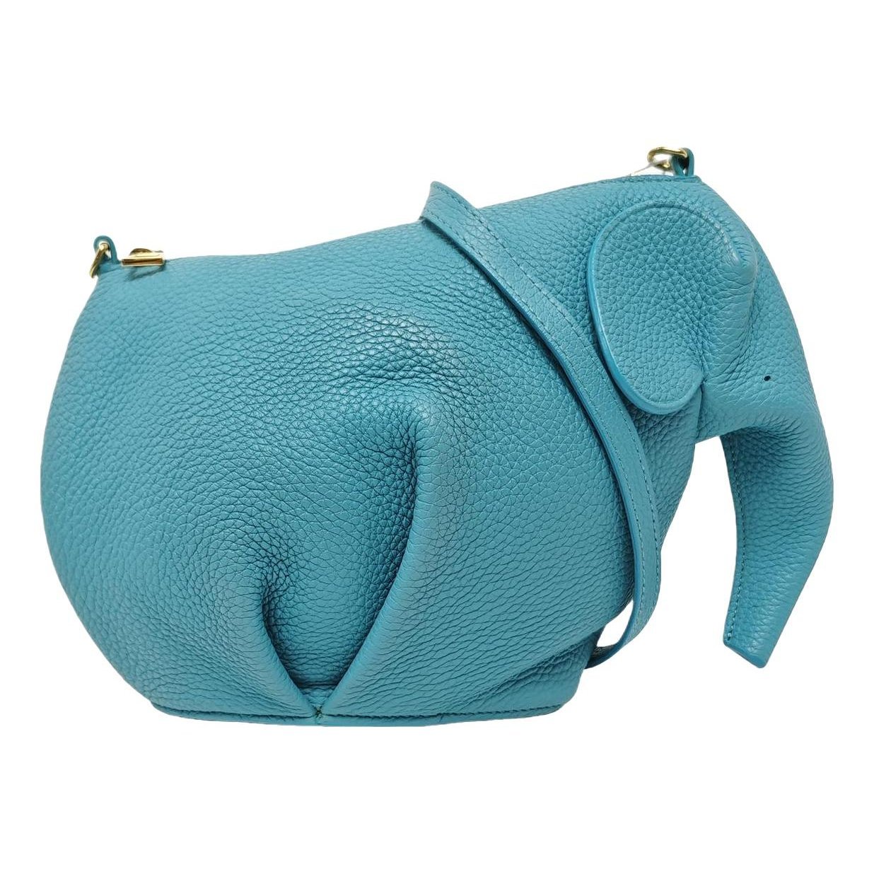 Animals leather crossbody bag