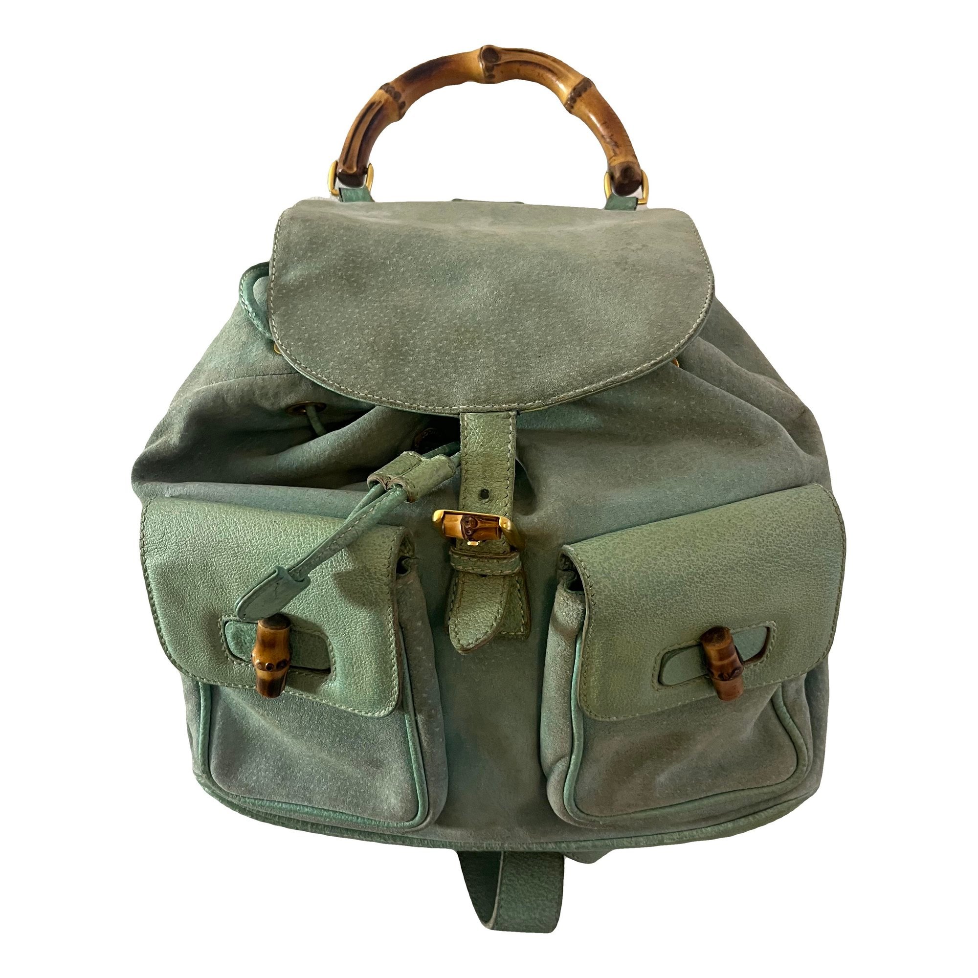 Gucci Vintage Bamboo backpack