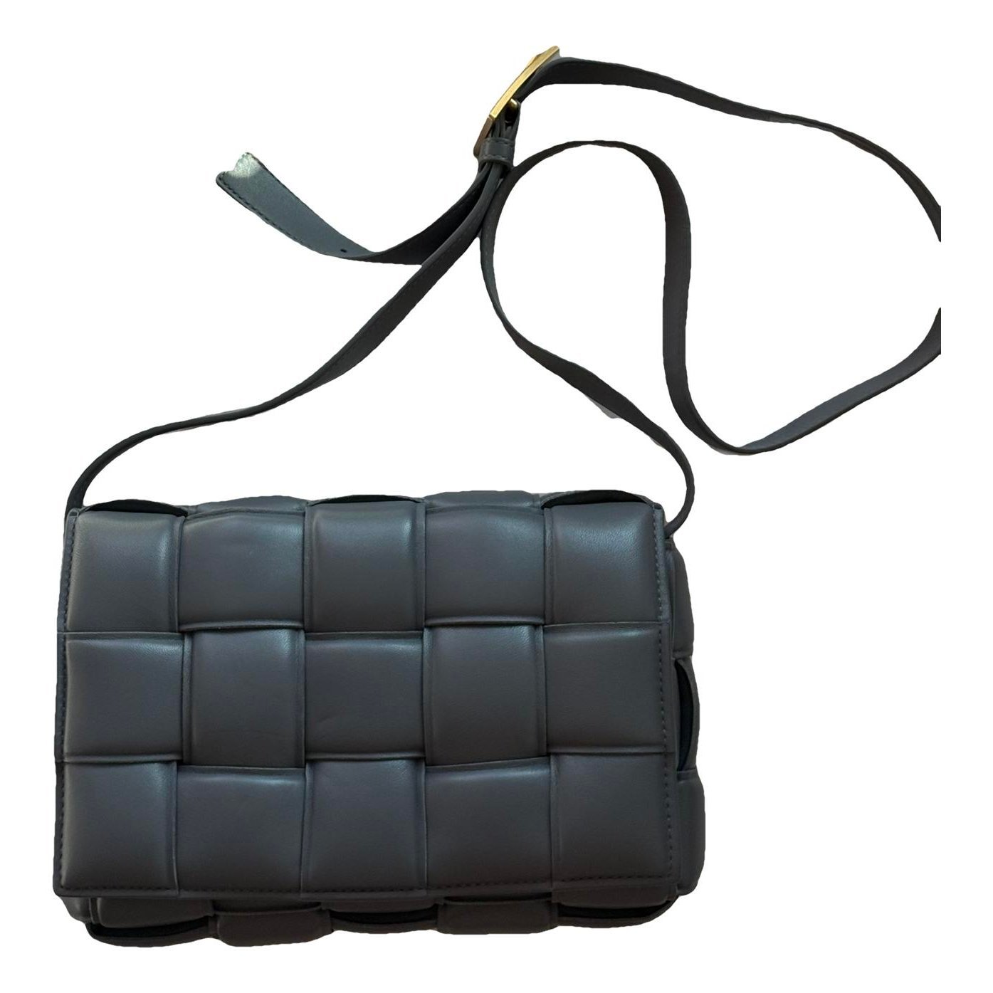 Cassette Padded leather handbag