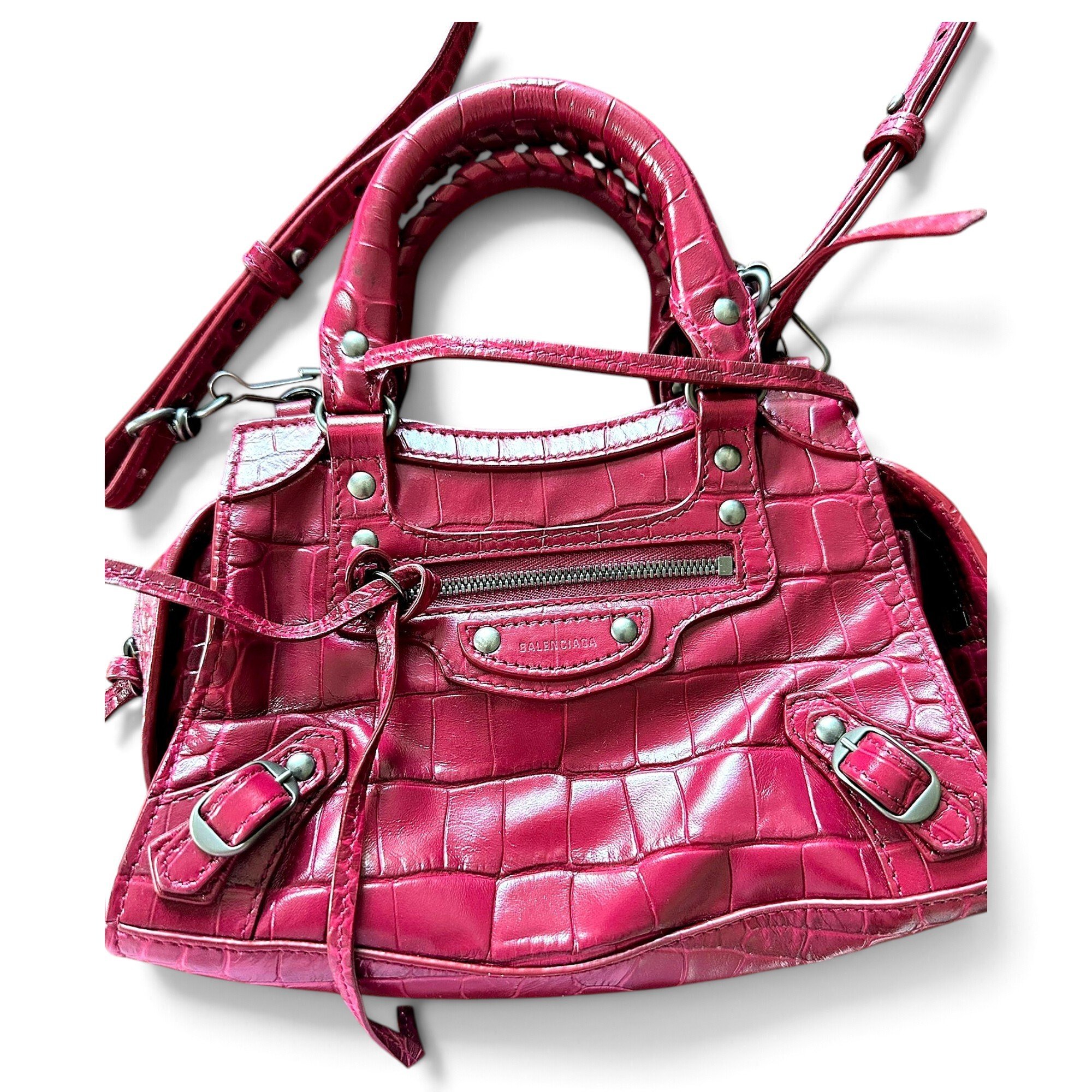 Neo Classic leather handbag