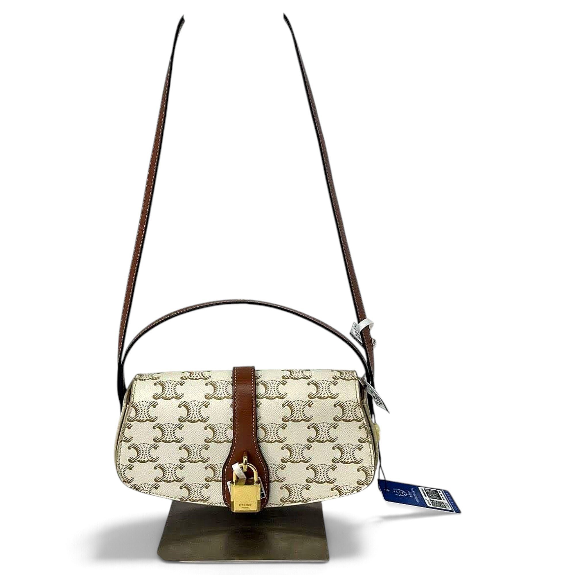 Celine Tabou leather handbag