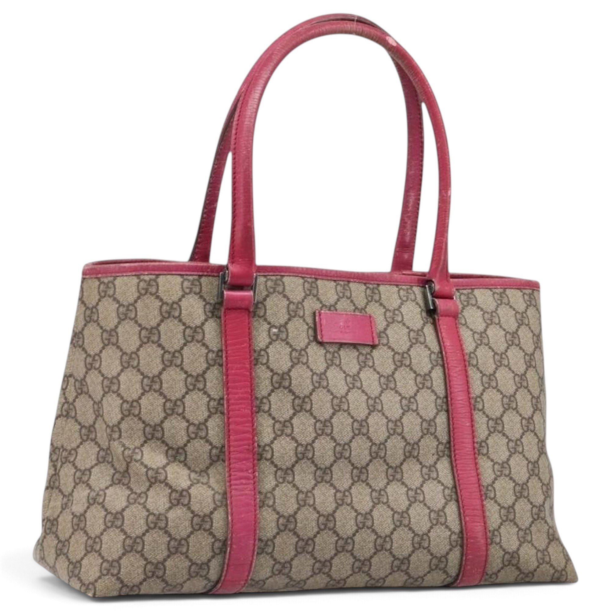 Leather tote