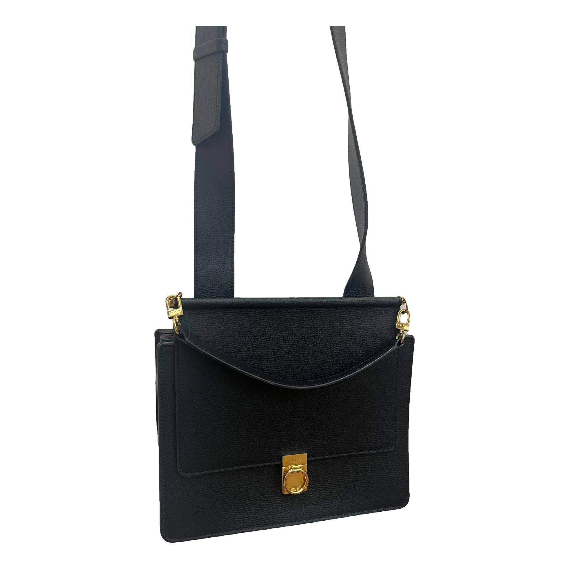 Numéro Sept leather handbag